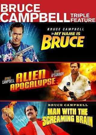 BRUCE CAMPBELL TRIPLE FEATURE (DVD/WS 1.85/ALIEN APOC/MAN WITH S/MY NAME I)