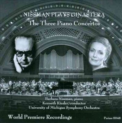 GINASTERA:THREE PIANO CONCERTOS