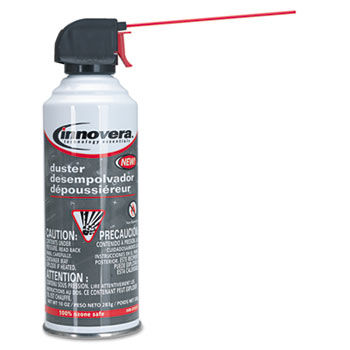Compressed Gas Duster, Nonflammable, 10oz Can