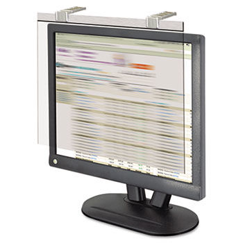 LCD Protect Privacy Antiglare Deluxe Filter, 19""-20"" LCD, Silver