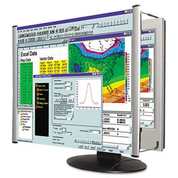 LCD Monitor Magnifier Filter, Fits 15"" LCD