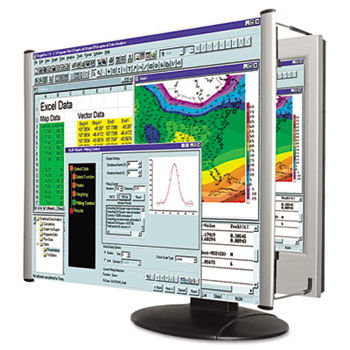 LCD Monitor Magnifier Filter, Fits 17"" LCD