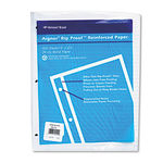 Rip Proof 20-lb.College Ruled Reinforced Filler Paper, Letter, WE, 100 Sheets/Pk