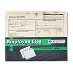 Employee Record Folder, Top Tab, Letter, Manila, 20/Pack