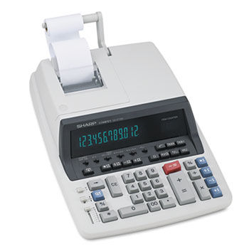 QS2770H Two-Color Ribbon Printing Calculator, 12-Digit Fluorescent, Black/Red