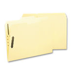 Antimicrobial Fastener Folders, 1/3 Cut Top Tab, Letter, Manila, 50/Box