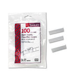 Inserts for Hanging File Folder Tabs, 1/5 Tab, 2 Inch, White, 100/Pack