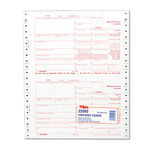 IRS Approved 1099 Tax Form, 5 1/2 x 8, Five-Part Carbonless, 24 Forms