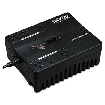 INTERNET350U Internet Office 350VA UPS 120V with USB, RJ11, 6 Outlet