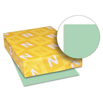 Exact Index Card Stock, 110 lbs., 8-1/2 x 11, Green, 250 Sheets/Pack