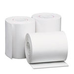 Single-Ply Thermal Paper Rolls, 2-1/4"" x 80 ft, White, 50/Carton