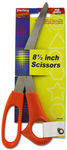 8.5"" Scissors with Orange Handles Case Pack 24