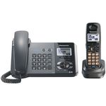 PANASONIC KX-TG9391T DECT 6.0 2-Line Corded/Cordless Phone System with Digital Answering System (Corded base system & single handset)