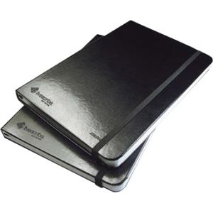 Lined Journal 3&4 in Black, 2 Pack