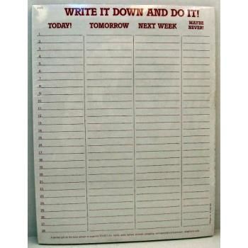 To Do List Planner Case Pack 144