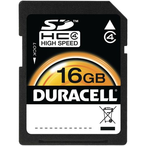 DURACELL DU-SD-16GB-C Clamshell SD(TM) Card (16GB)