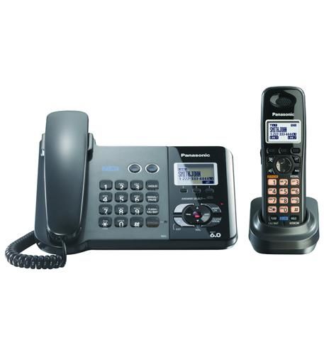 DECT6.0 2-Line Corded/Cordless w/ITAD BK