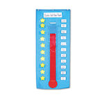 Thermometer/Goal Gauge Pocket Chart, 21 x 48 1/2