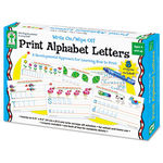 Write-On/Wipe-Off Print Alphabet Letters Activity Set, Ages 4 and Up