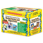 Photographic Learning Cards Boxed Set, Nouns/Verbs/Adjectives, Grades K-12