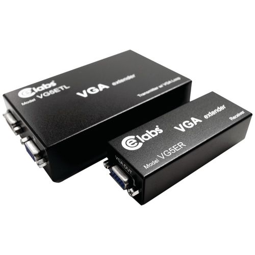 CE LABS VG5EKL VGA Over CAT-5 Extender Kit with Loop Thru