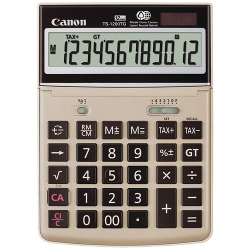 CANON 1072B008AA 12-Digit Desktop Calculator