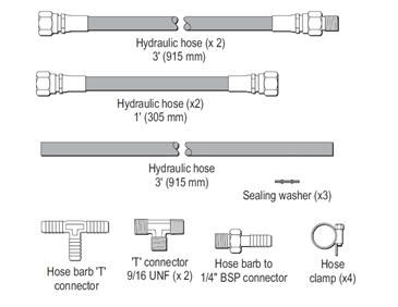 RAYMARINE A18127 HOSE KIT - FOR VERADO ENGINES