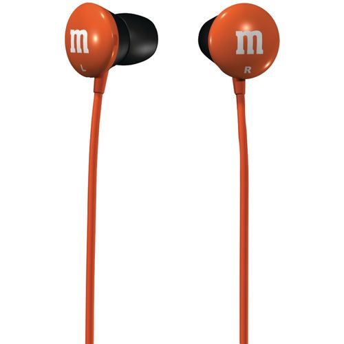 MAXELL 190553 - MMEBO M&M's(R) Earbuds (Orange)