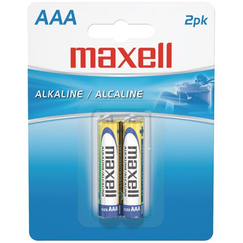 MAXELL 723807 - LR032BP Alkaline Batteries (AAA; 2 pk; Carded)