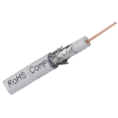 MONSTER CABLE CI RG6 W PB500 Contractor Series RG6 Cable, 500 ft (Dual Shield)