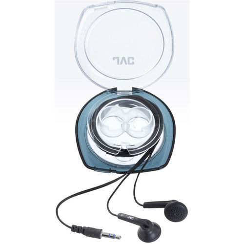 Blue In-Ear Headphones With Case