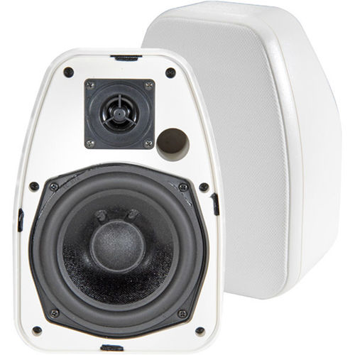 5.25"" 2-Way Indoor/Outdoor 150-Watt Speakers - White