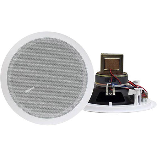 6.5"" 250-Watt 2-Way In-Ceiling Speaker - With 70V Transformer