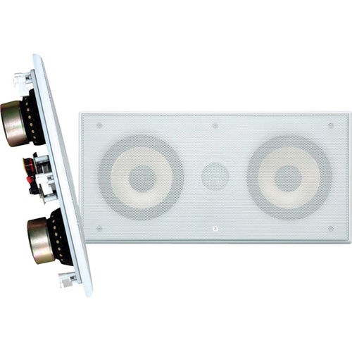 Dual 5.25"" 300-Watt 2-Way In-Wall LCR Speaker
