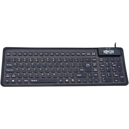 Compact Flexible USB and PS/2 Keyboard
