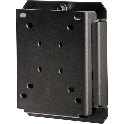 Black 10"" To 24"" Flat Wall Mount