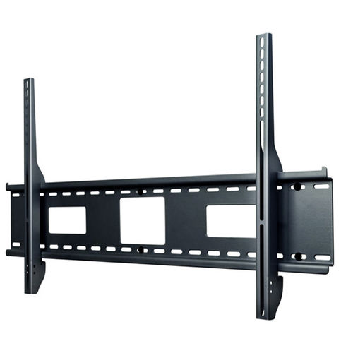 Black 42"" To 71"" Universal Flat Wall Mount - Supports Up To 250 Pounds