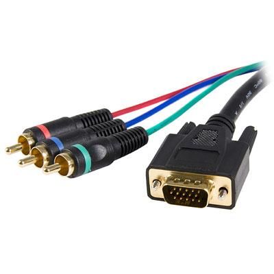 3' HD15 Comp RCA Cbl Adpater