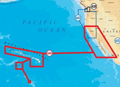 NAVIONICS MSD644 PLATINUM PLUS - CALIFORNIA SOUTH - BAJA HAWAII