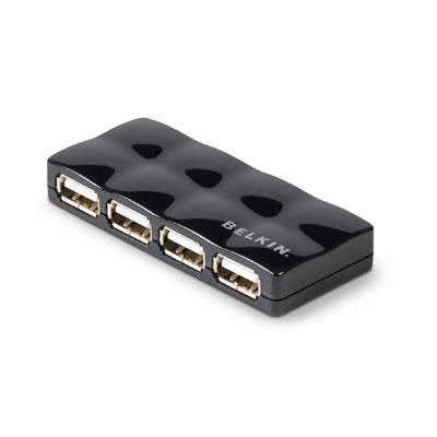 USB 2.0 4 Port Mobile Hub