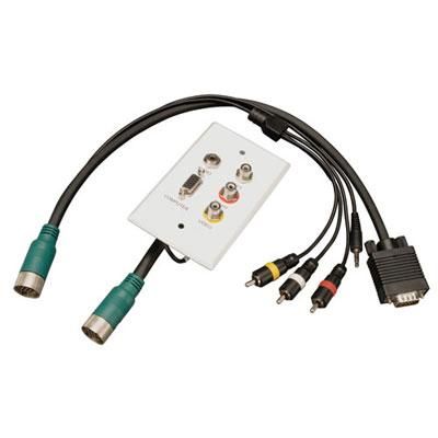 M F set of VGA 3.5mm RCA Audio
