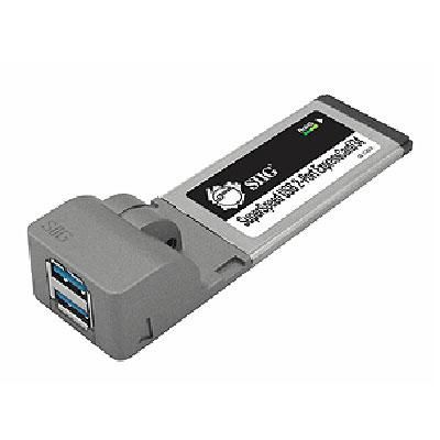 SuperSpeed USB 2-Port ExprCard