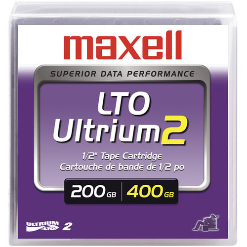 1PK LTO2 ULTRIUM 200/400GB TAPE CARTRIDGE