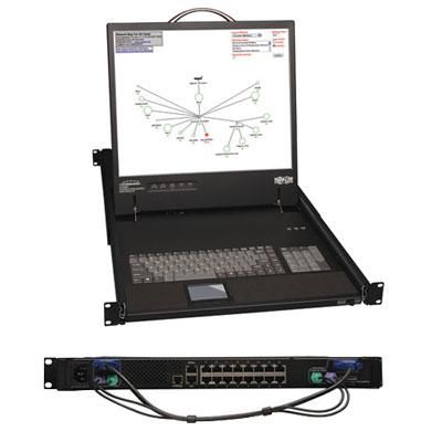 16 Port Cat5 IP KVM Switch 19""