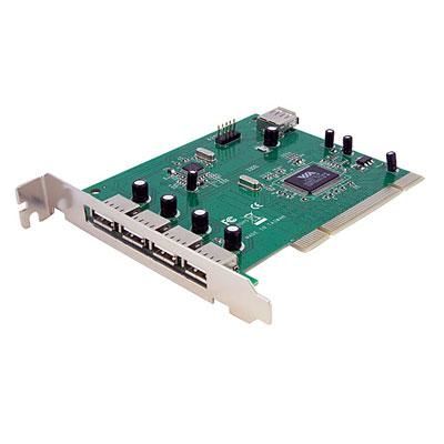 7 Port PCI USB Card Adapter