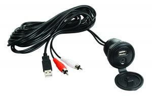 JENSEN JENAUX USB/AUXILIARY - IN PUT JACK