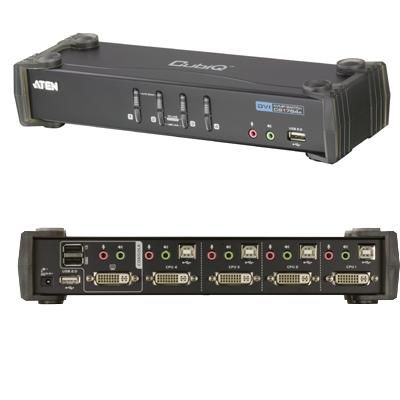 4 Port DVI-D KVMP with USB 2.0