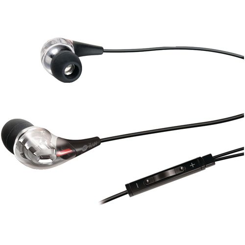 ILUV IEP515BLK Premium Noise-Isolating Earbuds with iPhone(R)/iPod(R) Remote & Microphone