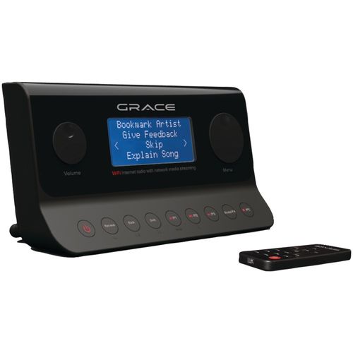 GRACE DIGITAL AUDIO GDI-IRA500 Wi-Fi Internet Radio Adapter with Remote