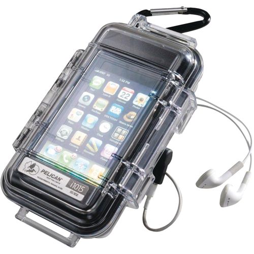 PELICAN 1015-015-100 iPhone(R)/iPod touch(R) i1015 Case (Clear with Black Liner)